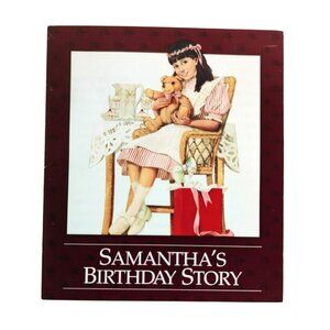 American Girl Samanthas Birthday Story Booklet 1998 Vintage Collectible
